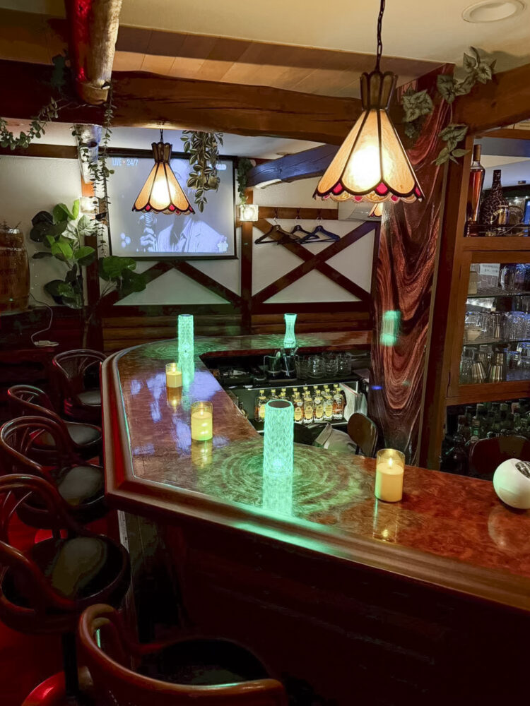 ラウンジ山小屋 お店の雰囲気